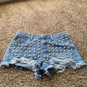 Like new jeweled shorts